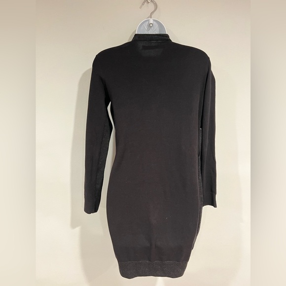 NWT All Saints Drina wrap sexy wool Dress - Picture 13 of 15